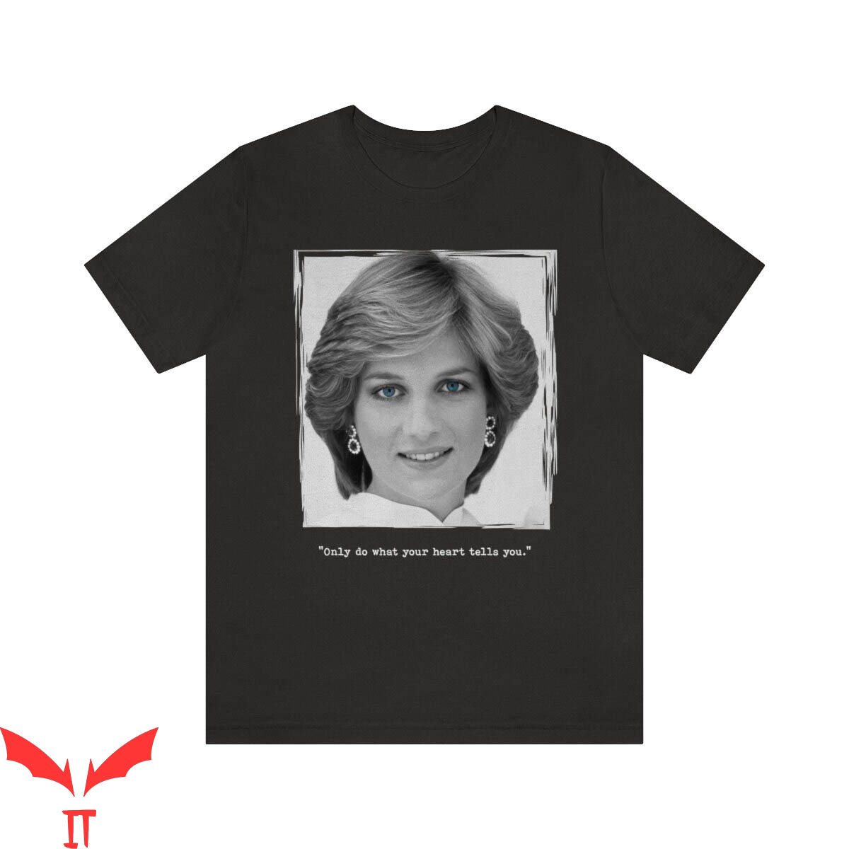 Princess Diana T-Shirt Lady Diana Cool Graphic Trendy Design