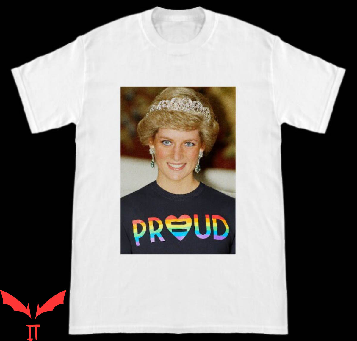 Princess Diana T-Shirt Pride Proud Cool Graphic Trendy