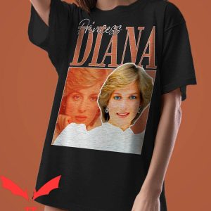 Princess Diana T-Shirt Vintage Design Trendy Graphic Tee