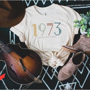 Pro Roe T-Shirt 1973 Protect Roe V Wade Feminist Graphic