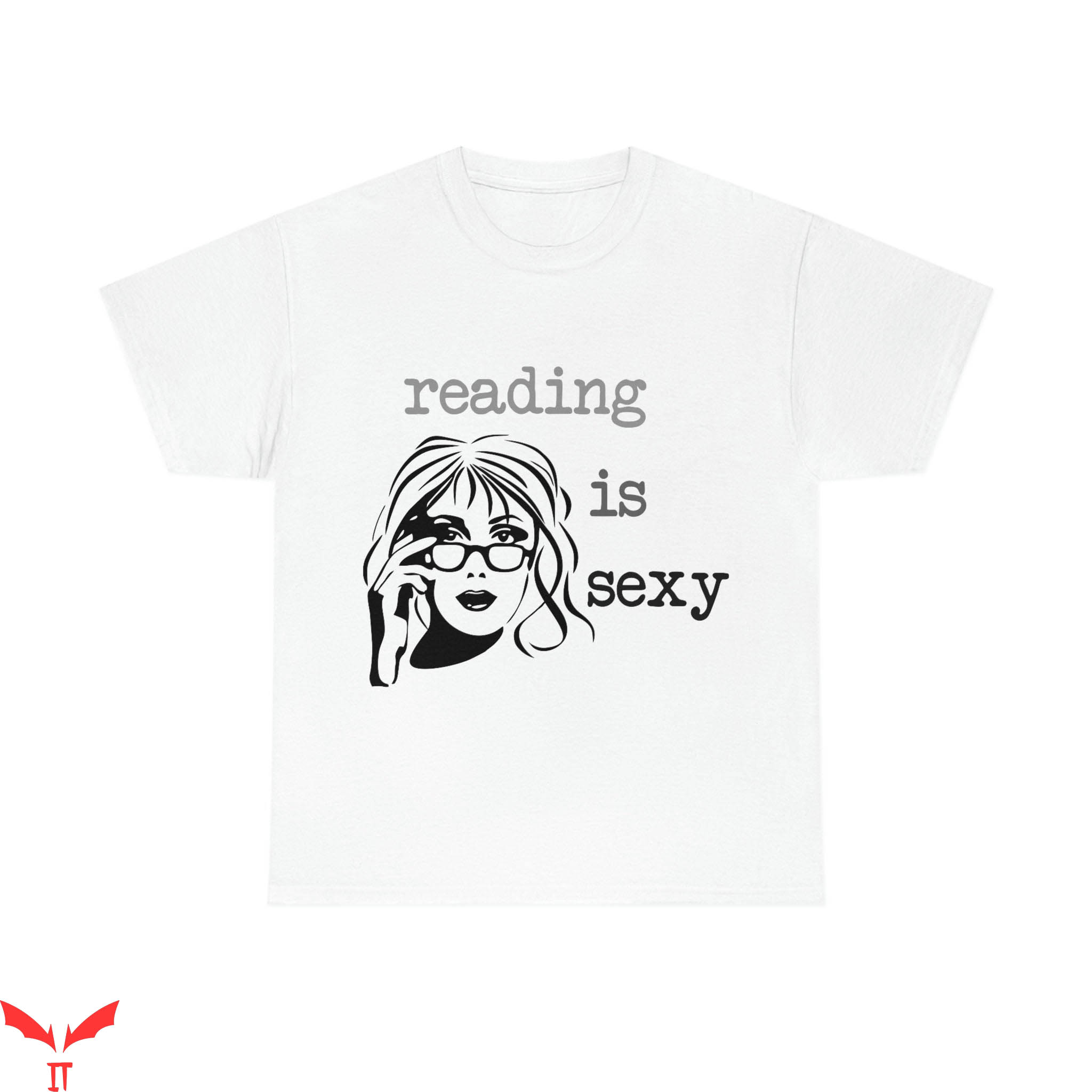 Reading Is Sexy T-Shirt Funny Cool Design Trendy Graphic