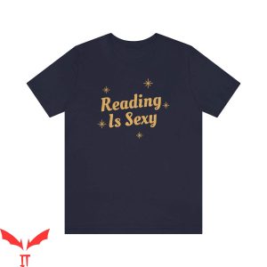 Reading Is Sexy T-Shirt Vintage Librarian Retro Reading
