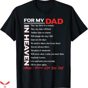 Rest In Peace T-Shirt Dad My Angels In Memory Of Parents