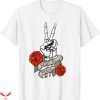 Rest In Peace T-Shirt Skeleton Peace Sign E Girl Goth
