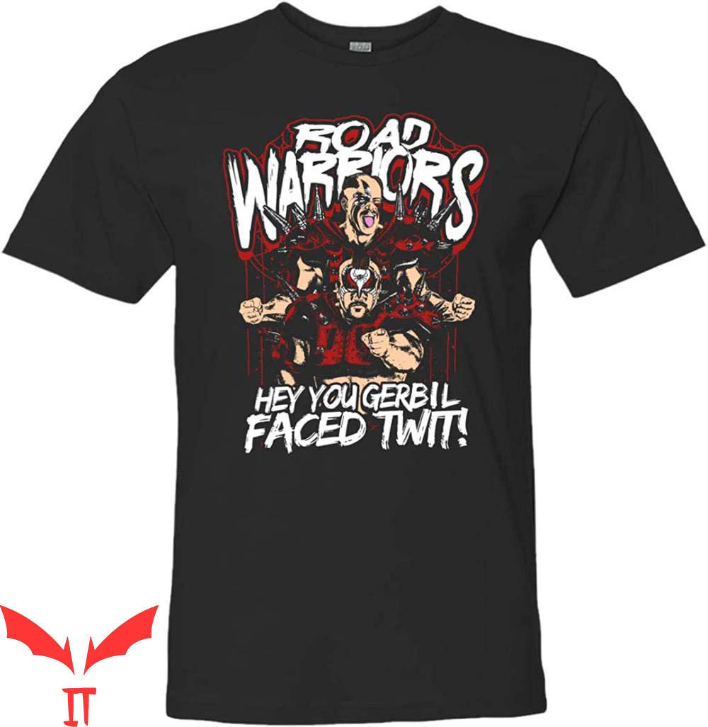 Road Warrior T-Shirt Gerbil Faced Trendy Cool Style Tee