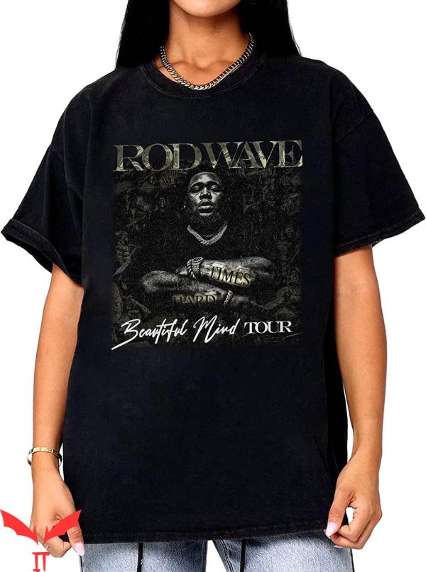 Rod Wave T-Shirt Beautiful Mind Rapper Tour 2022