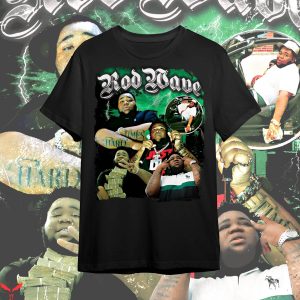 Rod Wave T-Shirt Bootleg Hip Hop T-Shirt