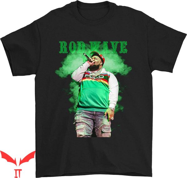 Rod Wave T-Shirt Green Rod Wave Rapper T-Shirt