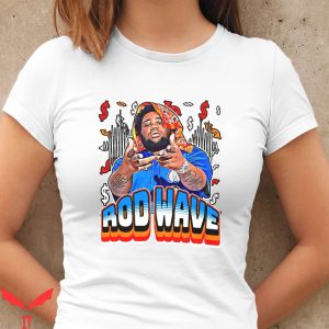 Rod Wave T-Shirt Hip Hop Rapper Money Art T-Shirt