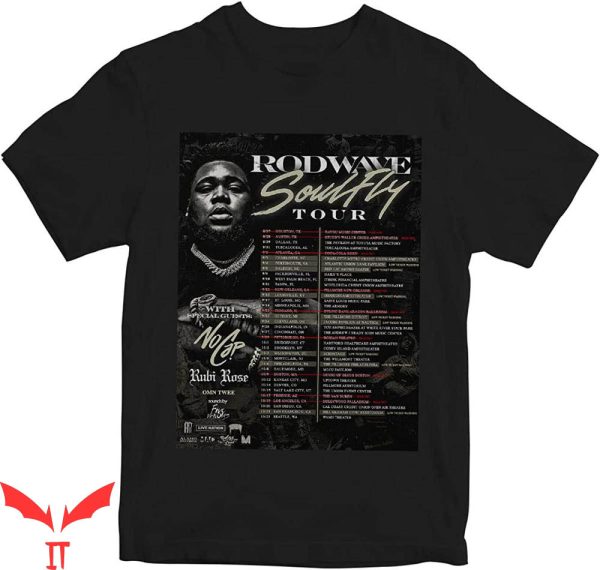 Rod Wave T-Shirt Rapper Soundfly Playlist Tour 2022