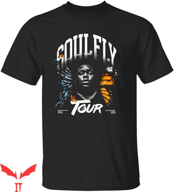 Rod Wave T-Shirt Soulfly Tour Hip Hop T Shirt Artwork
