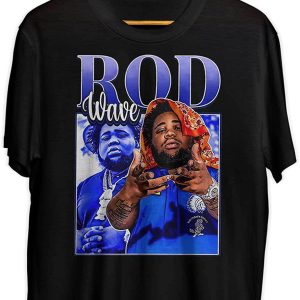 Rod Wave T-Shirt Wave 90s Vintage Inspired Hip Hop Rap