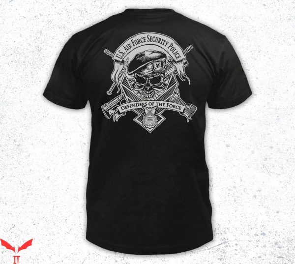 Security T-Shirt Air Force Security Police Defensor Fortis