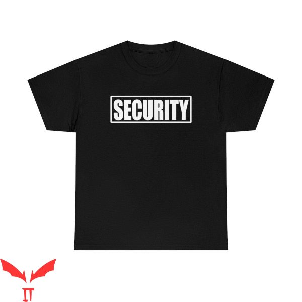 Security T-Shirt Bouncer Event Staff Uniform Trendy Tee