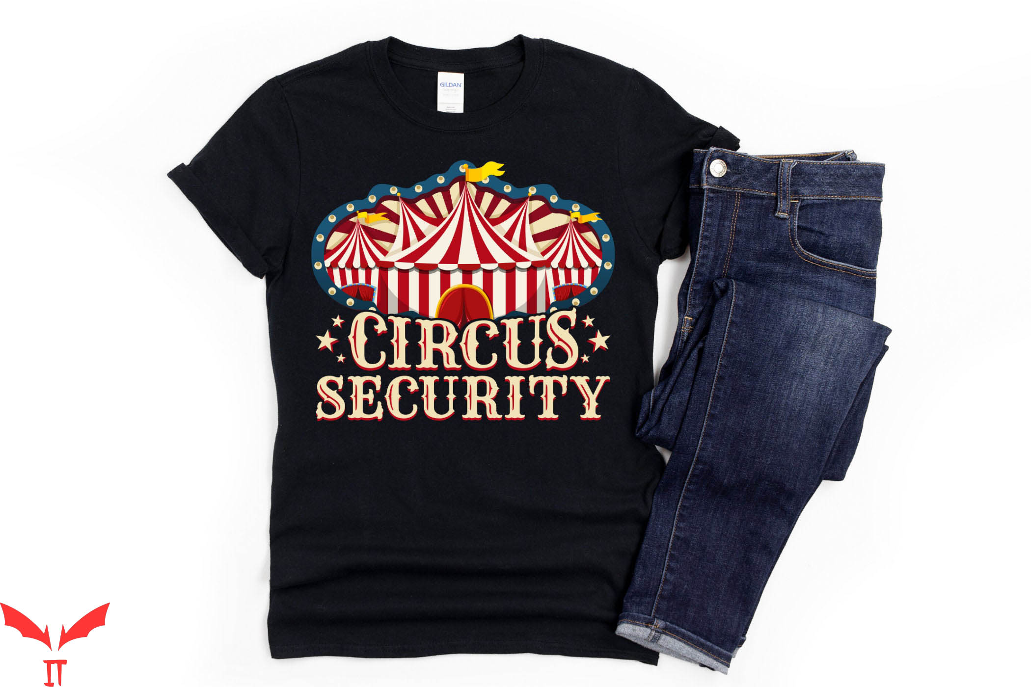 Security T-Shirt Circus Security Party Funny Quote Trendy