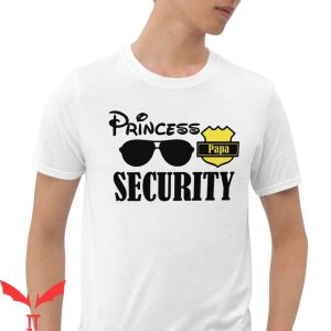 Security T-Shirt Princess Security Sunglasses Badge Birthday