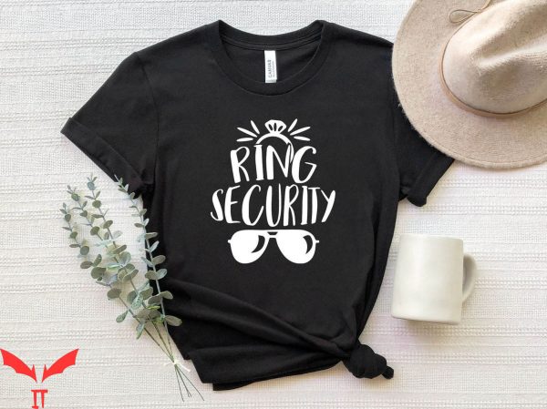 Security T-Shirt Ring Security Bridal Party Ring Bearer Tee