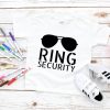 Security T-Shirt Ring Security Ring Bearer Flower Shirt
