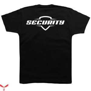 Security T-Shirt Shield Event Staff Event Bouncer Tee Shirt