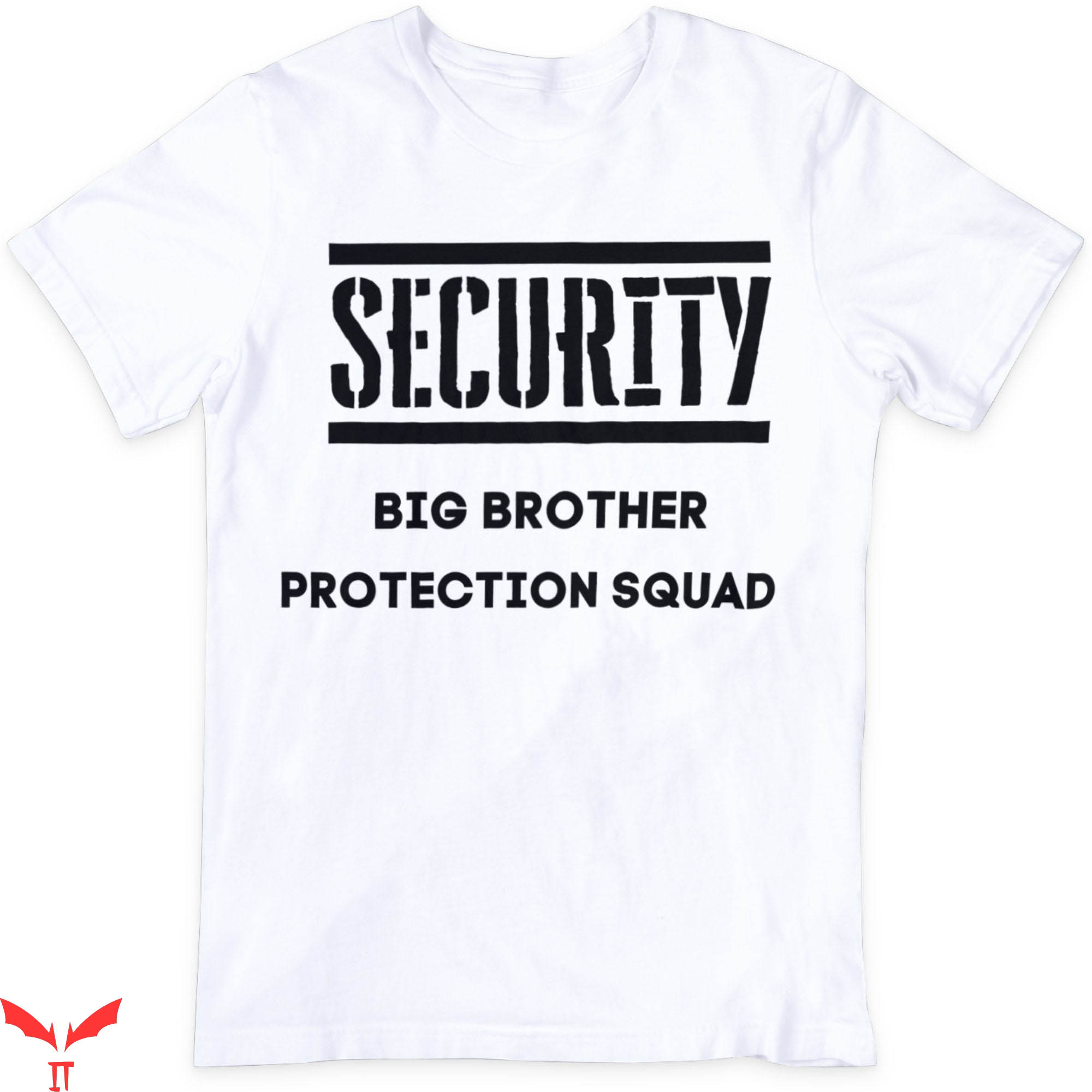 Security T-Shirt Sibling Security Brothersister Funny Shirt