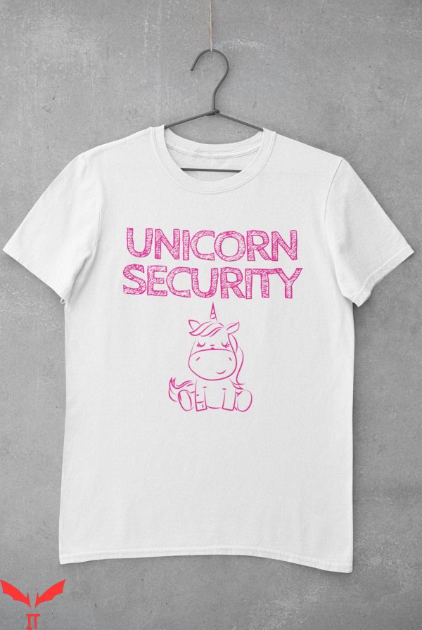 Security T-Shirt Unicorn Security Trendy Meme Funny Style