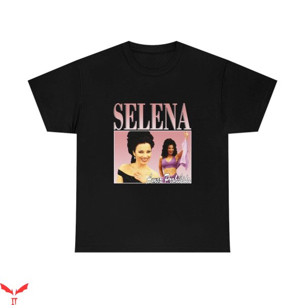 Selena Vintage T-Shirt Selena Amor Prohibido Vintage T-Shirt