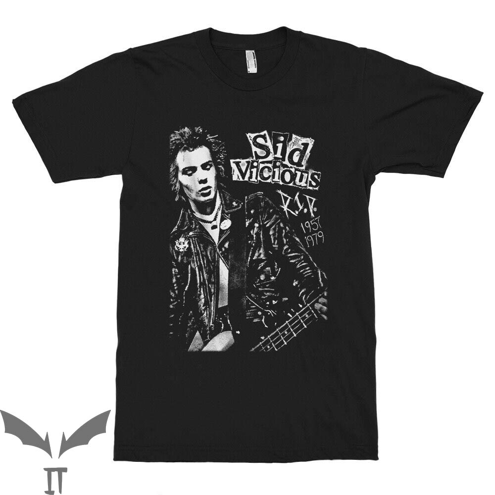 Sid Vicious T-Shirt RIP Vintage Retro Rock Style Tee Shirt