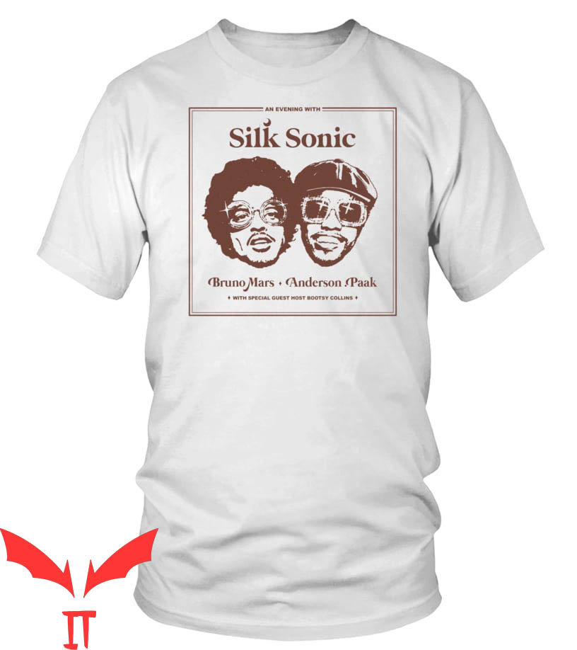 Silk Sonic T-Shirt Bruno Mars Anderson Paak With Special