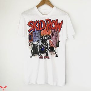 Skid Row T-Shirt 1991 Slave To The Grind Vintage Band