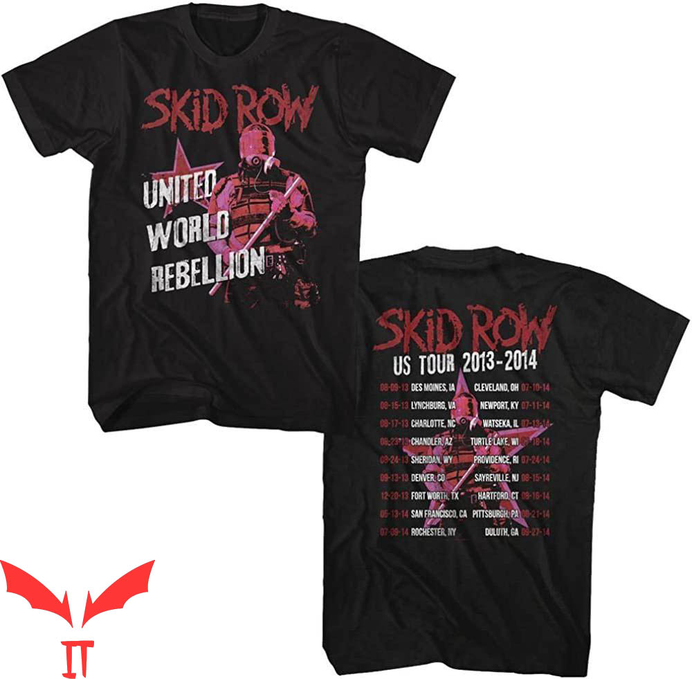 Skid Row T-Shirt Heavy Metal Music Band Cool Tee Shirt