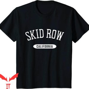 Skid Row T-Shirt Skid Classic Style California CA Metal