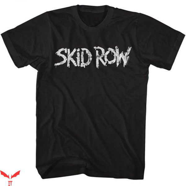 Skid Row T-Shirt Whitish Logo Heavy Metal Music Band