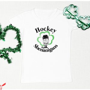 Slap Shot T-Shirt Hockey Shenanigans St Patrick’s Shirt