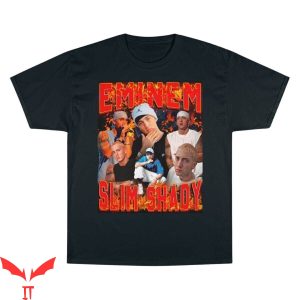 Slim Shady T-Shirt Eminem Rap Hip Hop Retro Vintage Tee