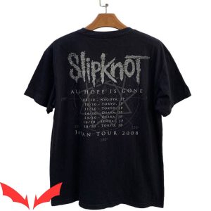 Slipknot All Hope Is Gone T Shirt Vintage Japan Tour 2