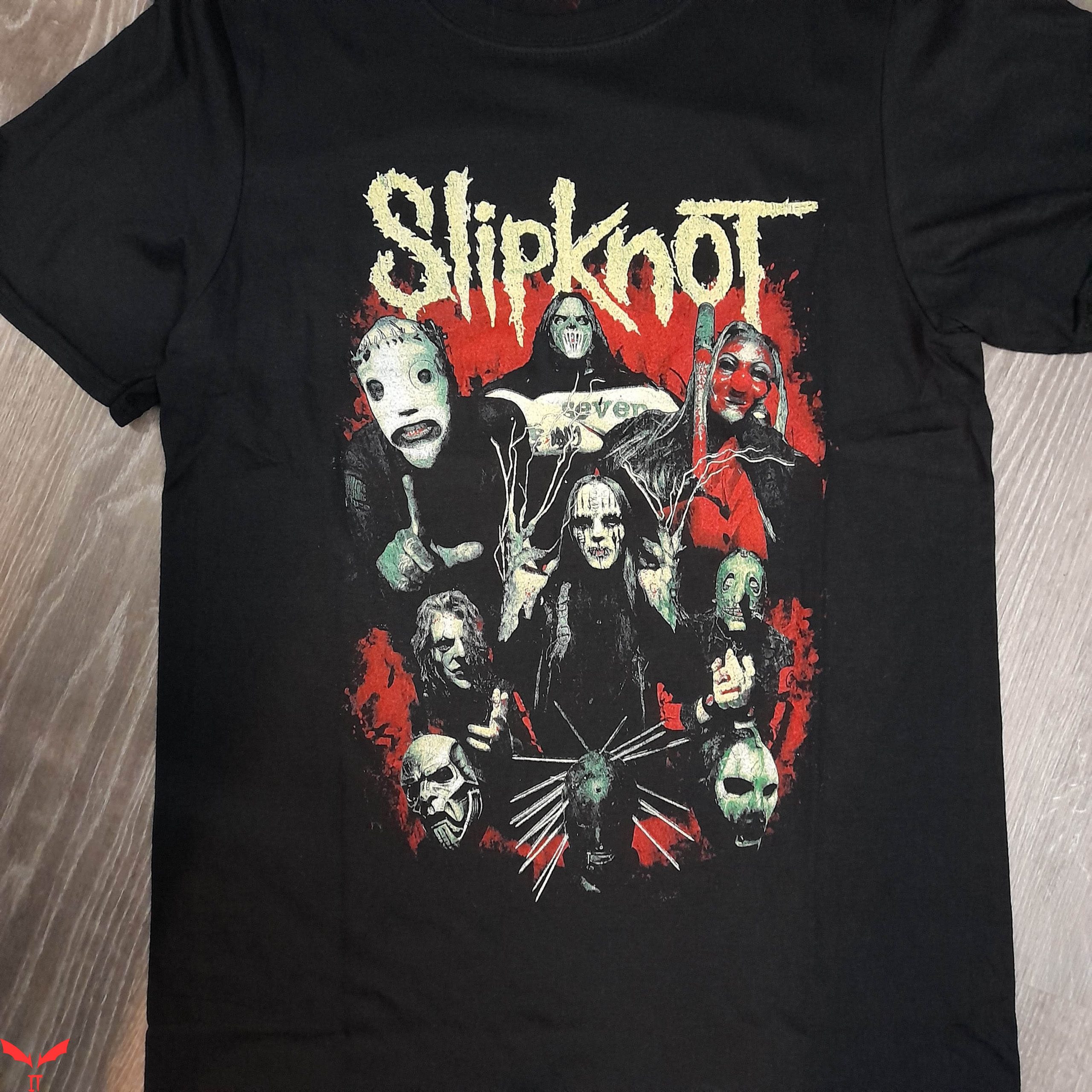 vest Trafikprop Forekomme Slipknot Vintage T-Shirt Slipknot Merchandise T-Shirt