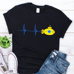 Submarine T-Shirt Heartbeat Yellow Submarine U-Boat