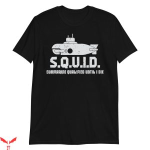 Submarine T-Shirt US Veteran Sumbariner Trendy Tee Shirt