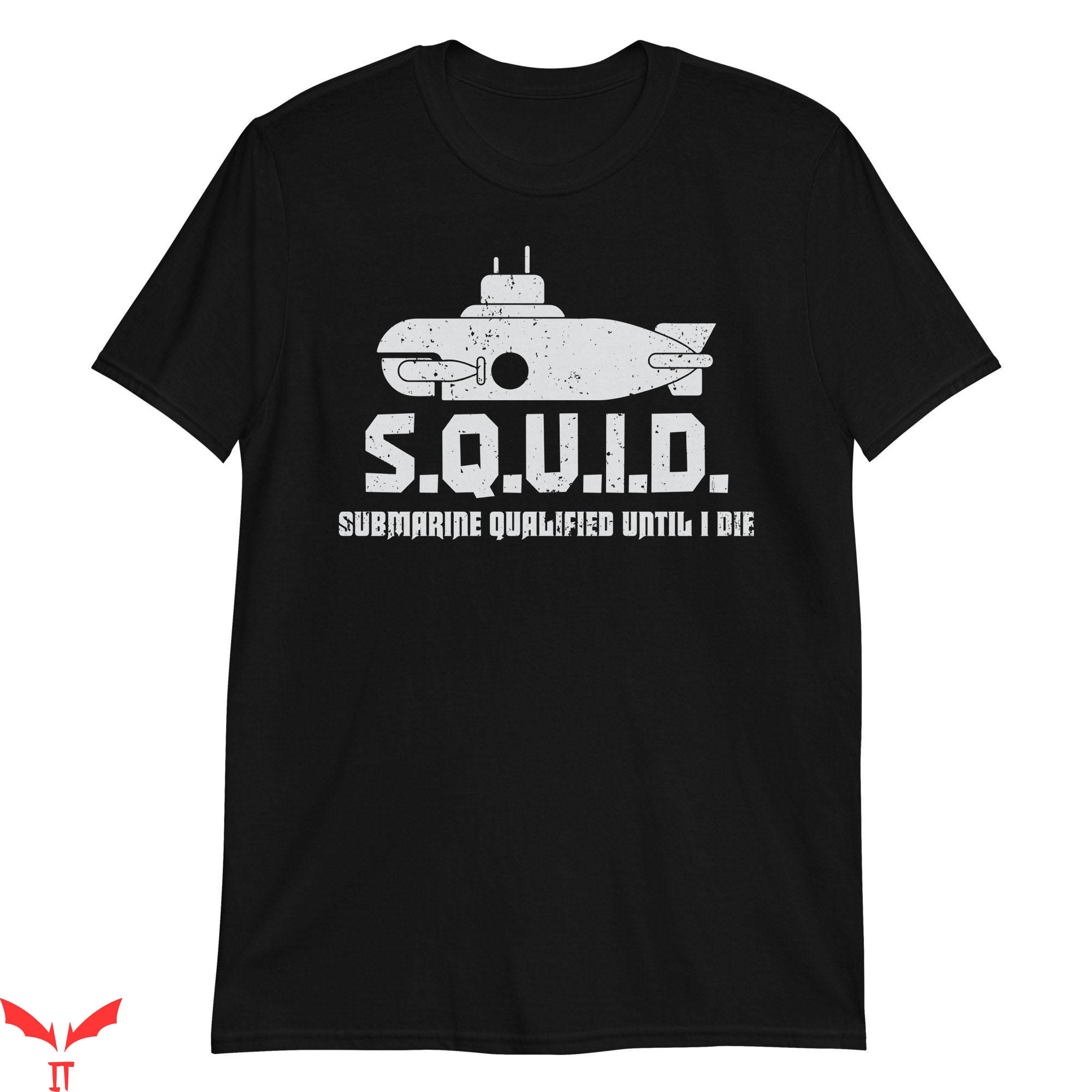 Submarine T-Shirt US Veteran Sumbariner Trendy Tee Shirt