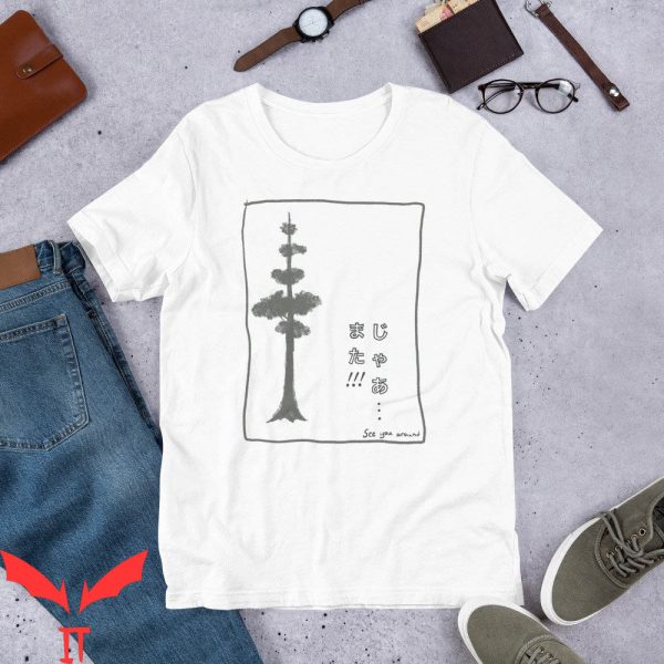 Subtle Anime T-Shirt Hunter World Tree Cool Design Trendy