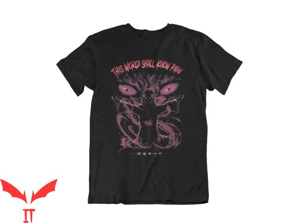 Subtle Anime T-Shirt Now This World Shall Know Pain Tee