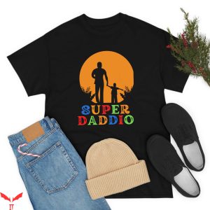 Super Daddio T-Shirt Christmas Trendy Meme Gamer Daddy