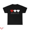 Survivor T-Shirt 8bit Heart Survivor Inspiring Funny Trendy