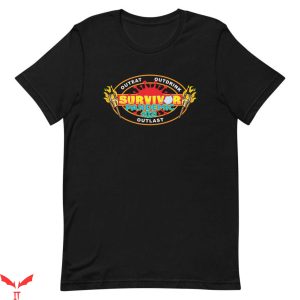 Survivor T-Shirt Survivor TV Show Parody Pandemic Covid19