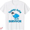 Survivor T-Shirt Vintage Tummy Ache Survivor Stomachache