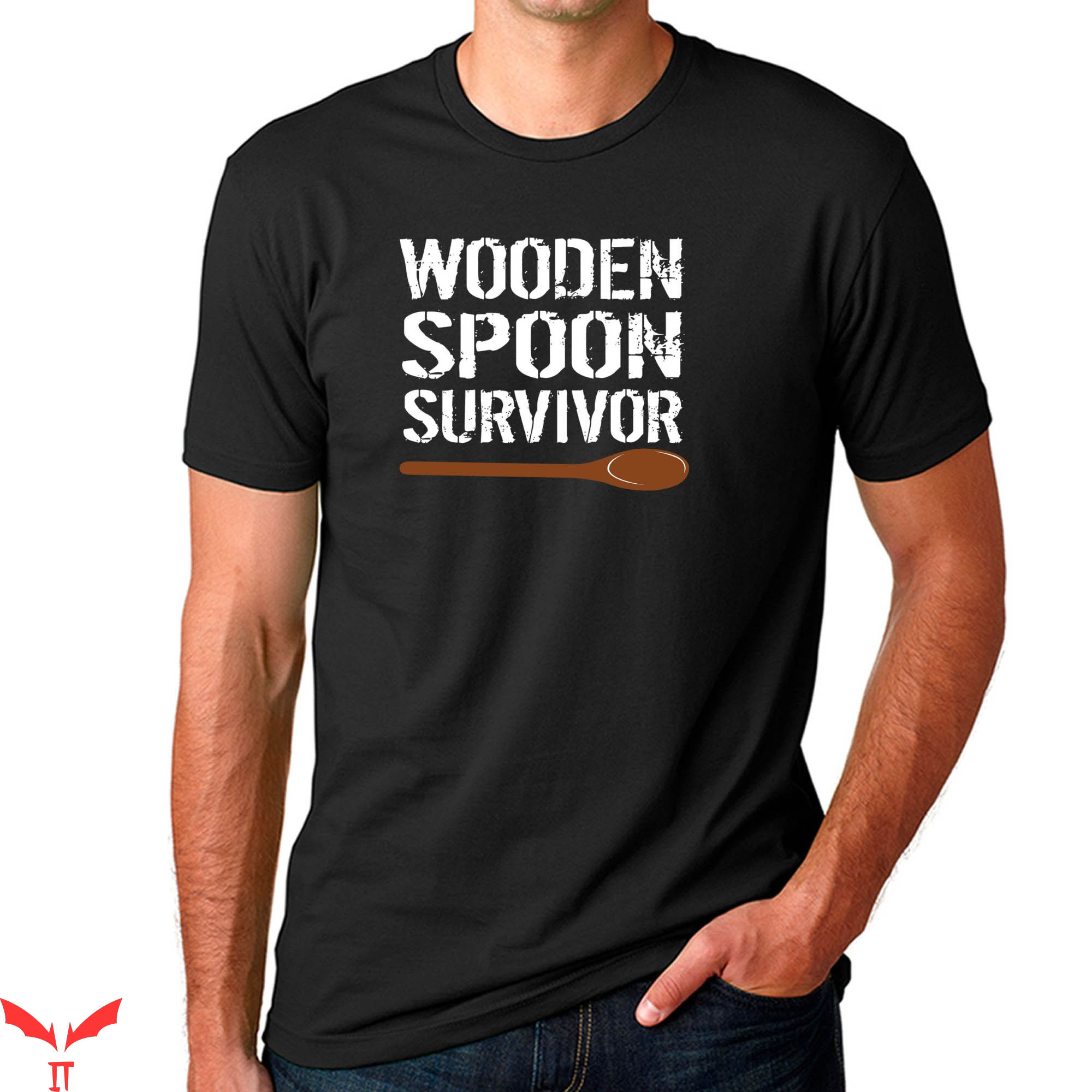 Survivor T-Shirt Wooden Spoon Inspiring Funny Trendy