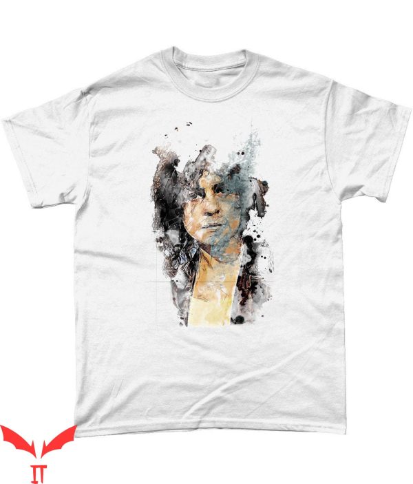 T-Rex Band T-Shirt T-Rex Marc Bolan Water Color Art T Shirt