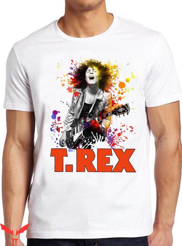 T-Rex Band T-Shirt T Rex Rock Band Marc Bolan Retro Tee