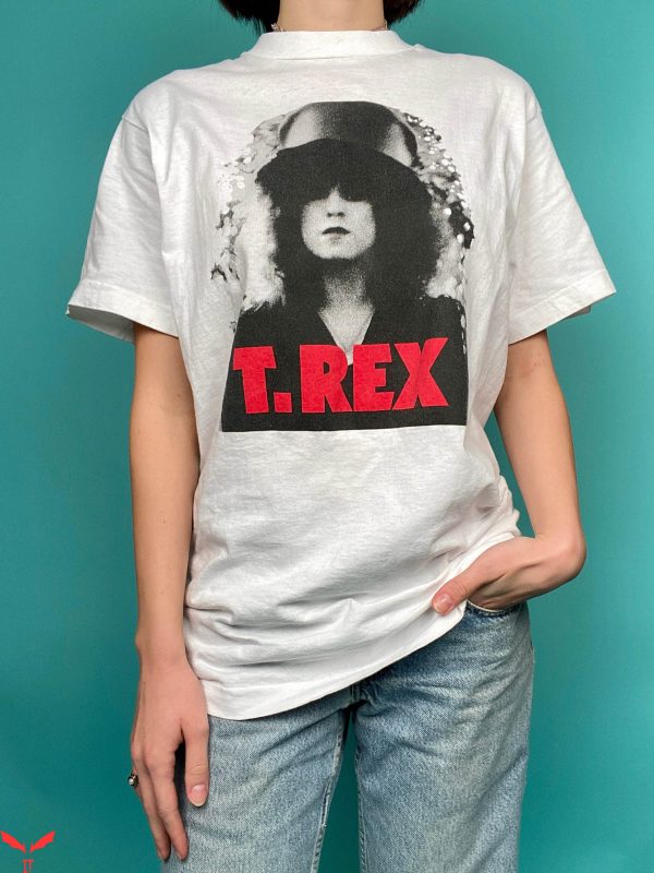 T-Rex Band T-Shirt Vintage Single Stitch Double Sided Shirt
