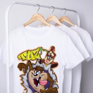 Tasmanian Devil T-Shirt Looney Tunes Tazmania The Devil Tee